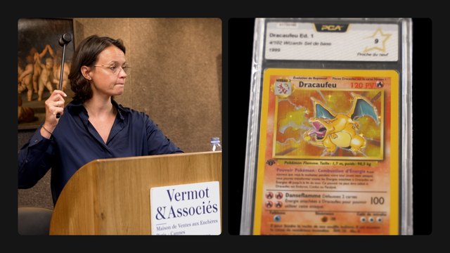 «Je suis estomaqué par les prix»: à Paris, une vente aux enchères consacrée aux Pokémon