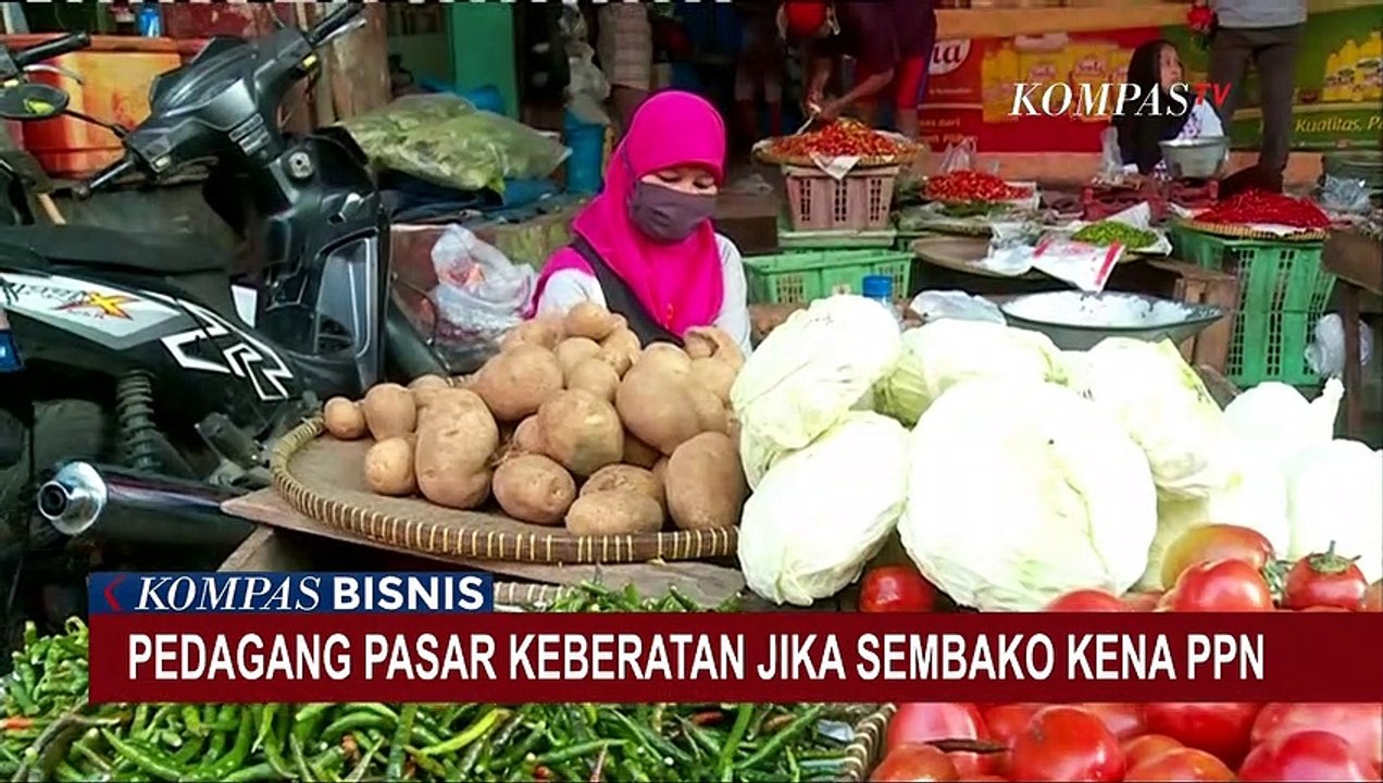 Pedagang Pasar Keberatan Jika Sembako Dikenai PPN