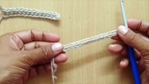 How To Crochet For Absolute Beginners :Basic Crochet Stitches(English Tutorial) #Crochetforbeginners