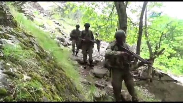 Komandolardan nefes kesen görüntüler