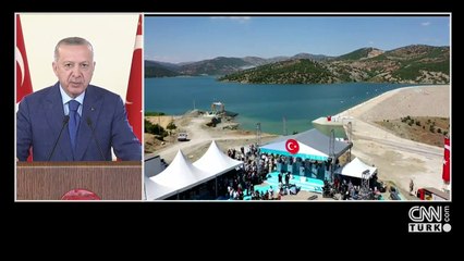 Erdoğan: Kuraklık tehdidine karşı hayati bir yatırım