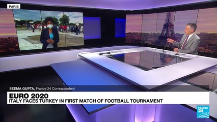 Italy and Turkey get ball rolling as Euro 2020 begins under Covid cloud