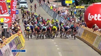 Faux-plat montant et concurrence féroce ? Pas de problème, Ewan reste le plus fort