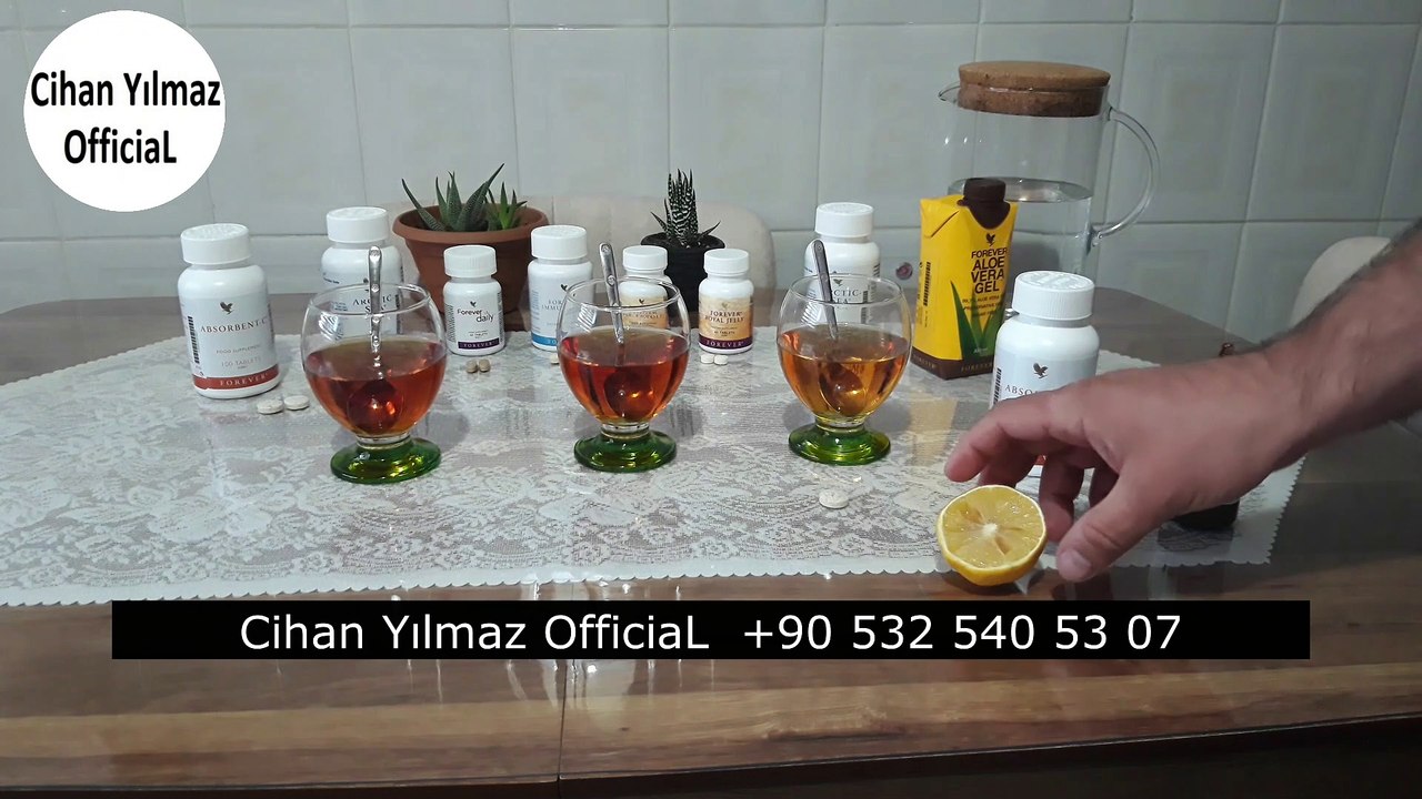 Forever C Vitamini Ve Forever AloeVera Testi C vitamini Limon ile Karşılaştırıldı Sonuçlar Bizim Bildiğimiz Gibi