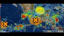 Una depresión tropical podria desarrollarse al sur de México