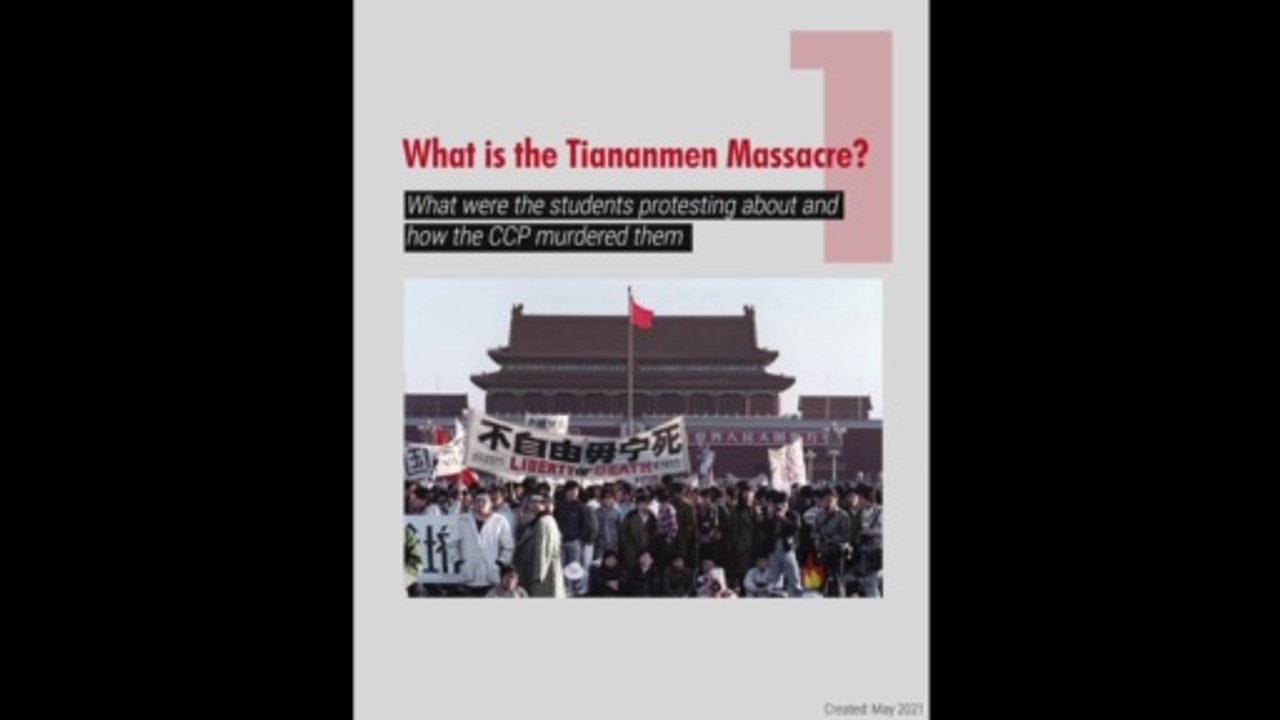 What is the Tiananmen Massacre
