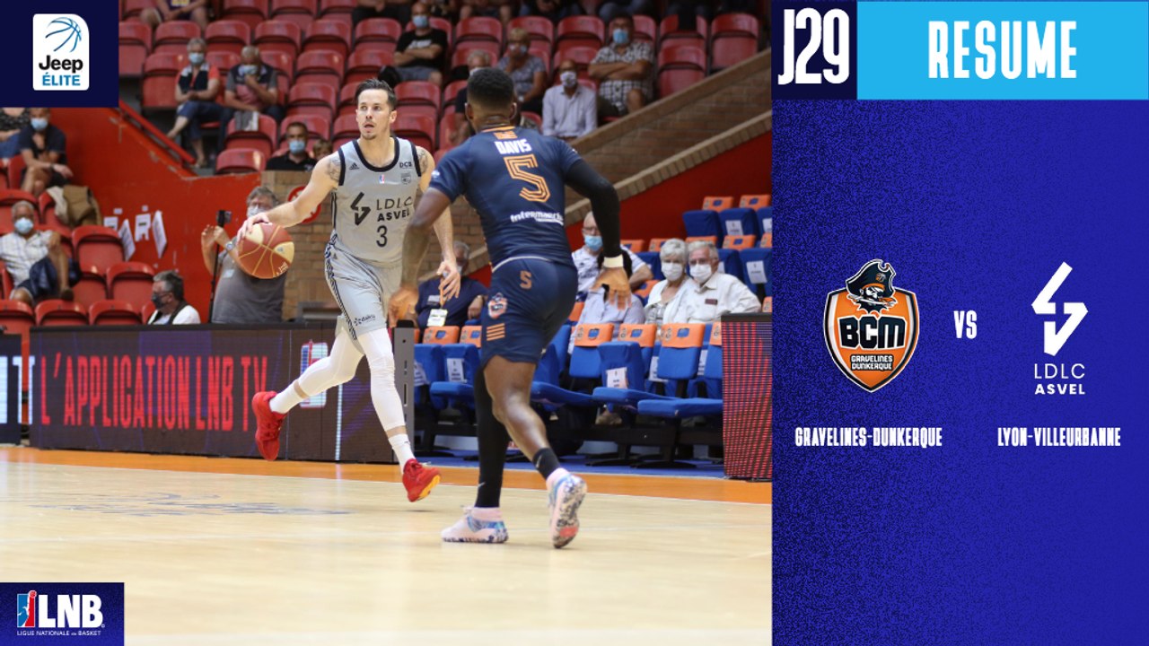 Gravelines-Dunkerque vs. Lyon-Villeurbanne (61-94) - Résumé - 2020/21