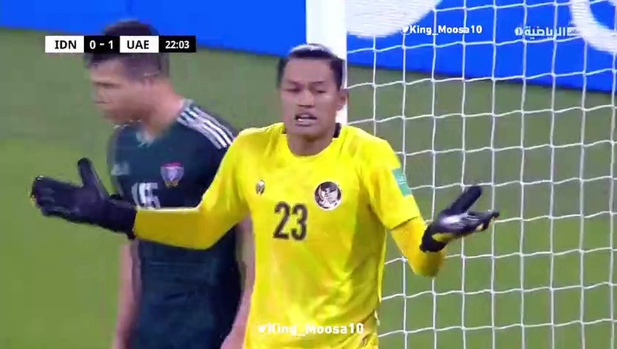 إندونيسيا 0 × 5 الإمارات | اهداف اللقاااء ⚽ "