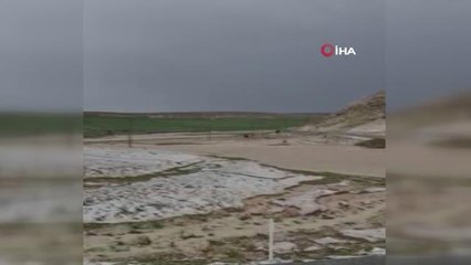 Son dakika... Dolu ve sel Kayseri'de tarım arazilerini etkiledi