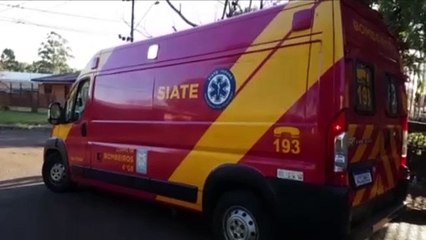 Idoso de 63 anos é atendido pelo Siate após sofrer queda de bicicleta no Santos Dumont