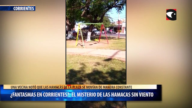 ¿Fantasmas en corrientes?: el misterio de las hamacas sin viento