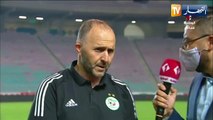 جمال بلماضي: فرضنا أنفسنا على المنتخب التونسي وحرمناه من اللعب خاصة في أول 30 دقيقة