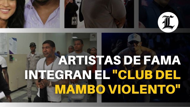Artistas de fama integran el club del mambo violento por maltrato a las mujeres