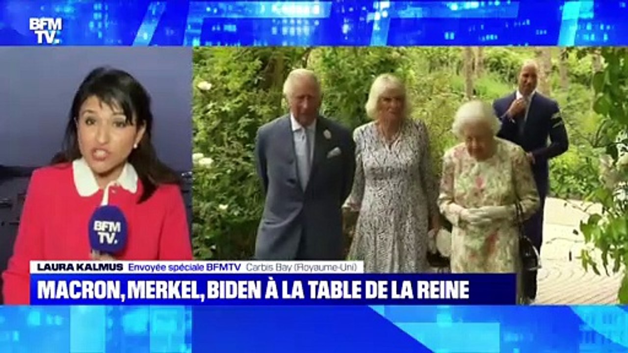 La photo des dirigeants du G7, en compagnie de la reine Élisabeth II - 11/06