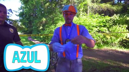  Viaje en el Tren a Vapor con Blippi  | Videos de vehículos para niños | aprende con blippi
