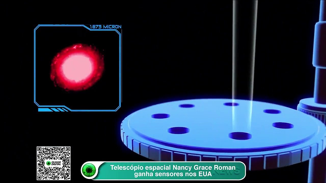Telescópio espacial Nancy Grace Roman ganha sensores nos EUA