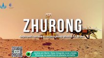 Juntos em Marte: Nasa fotografa rover chinês Zhurong na superfície do planeta vermelho