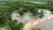 Get a bird's-eye view of severe flooding in Mississippi