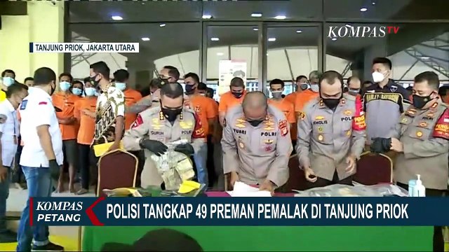 Sopir Ngadu ke Presiden Jokowi Soal Pemalakan, 49 Preman di Tanjung Priok Langsung Kena Sikat