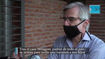 Tras el caso Milagros, padres de todo el país se juntan para pedir que vacunen a sus hijos