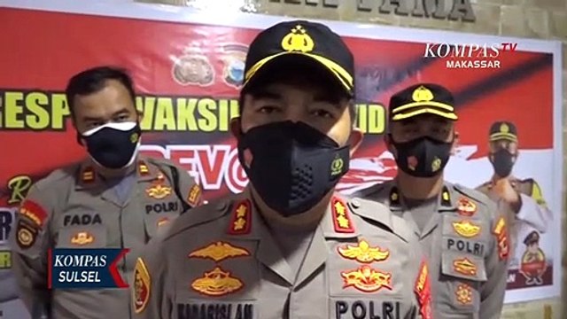 Polres Pelabuhan Makassar Gelar Vaksinasi Massal