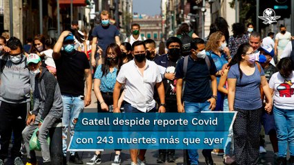 Covid México. Acumula 229 mil 821 muertes por coronavirus