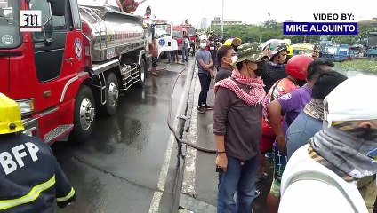 WATCH: Del Pan Bridge Fire