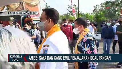 Anies Baswedan dan Ridwan Kamil Berkegiatan Bersama