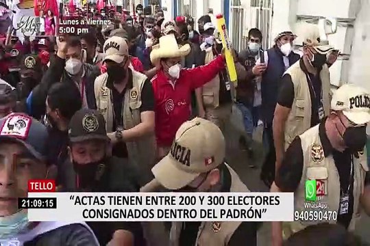 Elecciones 2021: ¿Cuántas actas electorales falta contabilizar?