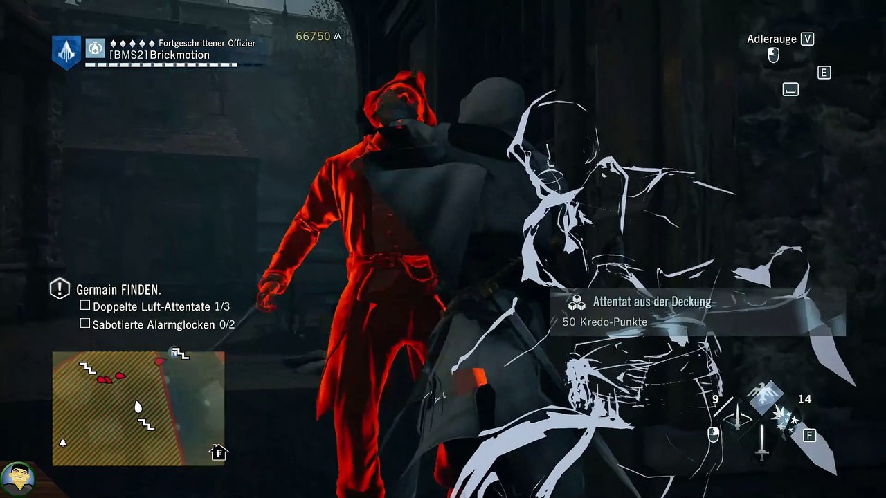 Assassin's Creed Unity Let's Play 105: Ausschalten von Germains Wachen