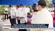 Pangulong Duterte, nanguna sa paggunita ng Araw ng Kasarinlan ng Pilipinas sa Bulacan