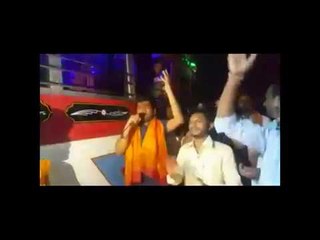 आमदार हर्षवर्धन जाधवांनी धरला ठेका