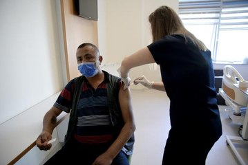 KIRKLARELİ - Trakya'da ulaşım faaliyetlerinde çalışanlar ile taksi ve dolmuş esnafının aşılanmasına başladı