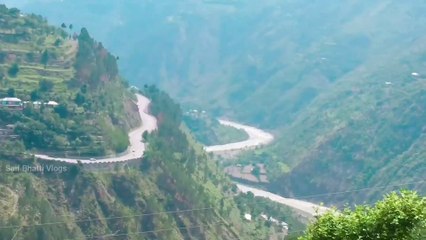 Rainy weather and Lovely mountain views amazing