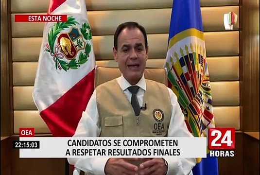 Organización de Estados Americanos: Segunda vuelta electoral se desarrolló positivamente
