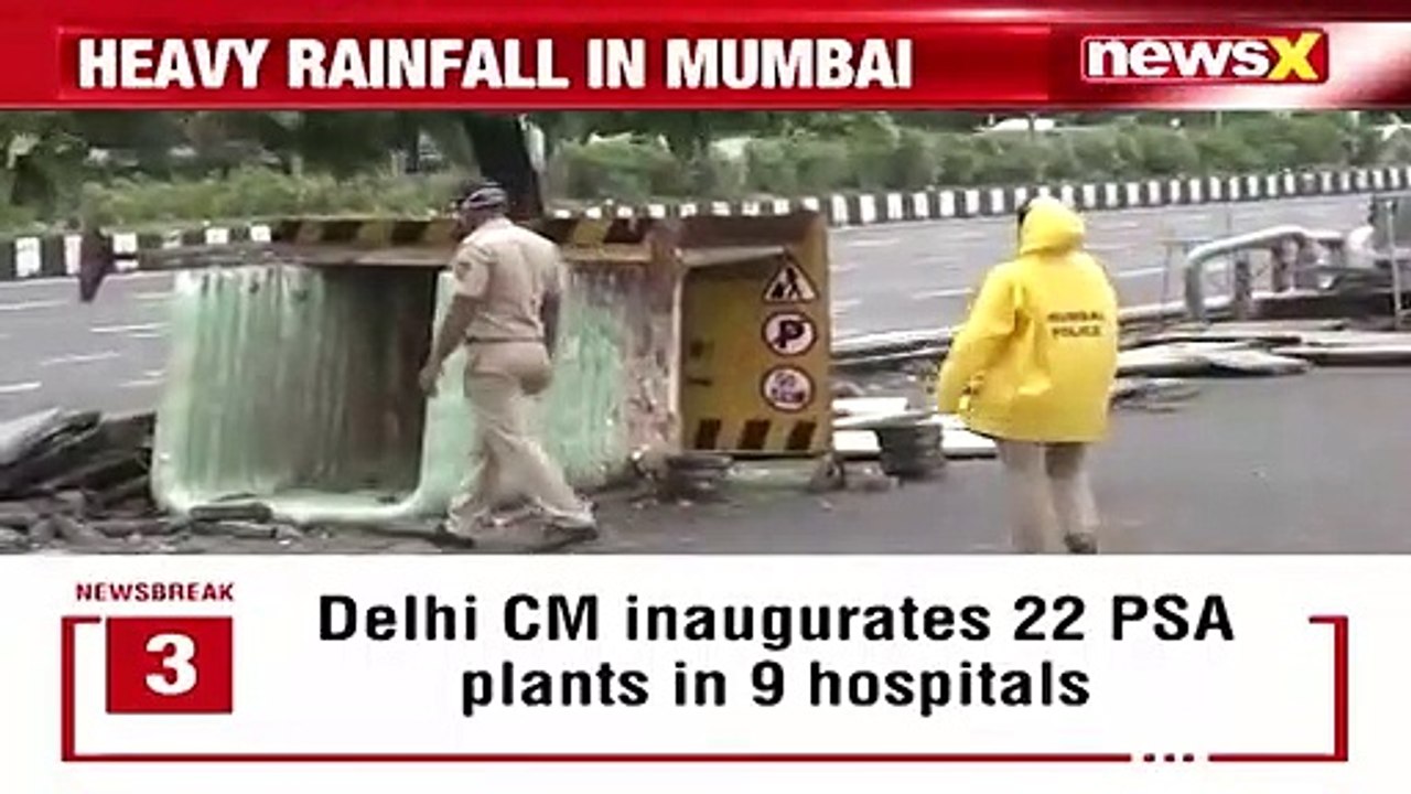 Mumbai Witnesses Heavy Rains NewsX Ground Report NewsX
