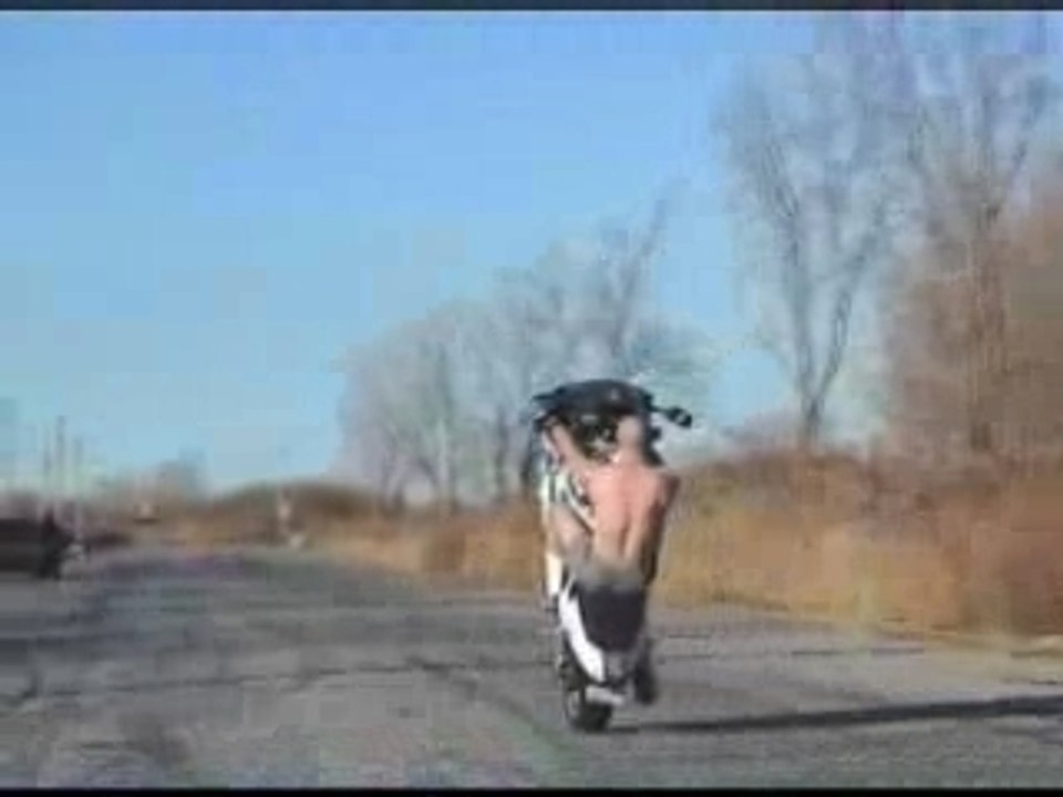 Stunts moto