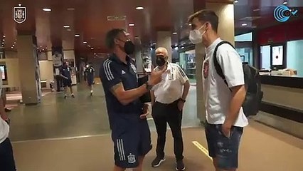 La sensacional charla de Luis Enrique a Diego Llorente tras su vuelta