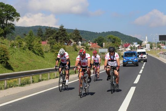 Kıbrıs Gazisi merhum Şükrü Tandoğan'ın anısına düzenlenen bisiklet turu devam ediyor