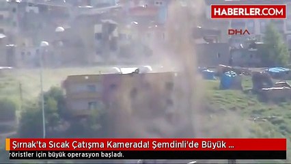 PKK'lıların bulunduğu bina yerle bir edildi!