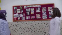 AFYONKARAHİSAR - Ortaokul öğrencileri ders materyallerini 