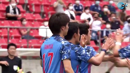 Así fue el golazo de Kubo: tres caños para batir al portero de Jamaica