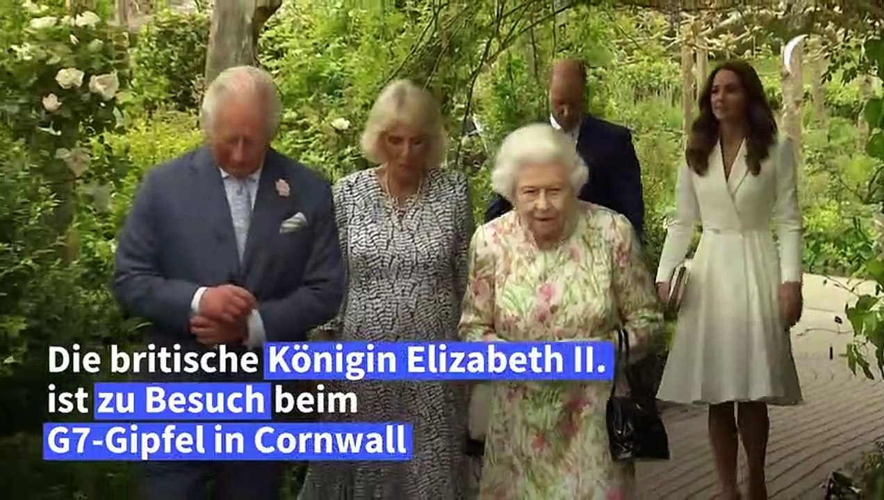 Royals zu Gast beim G7-Gipfel in Cornwall