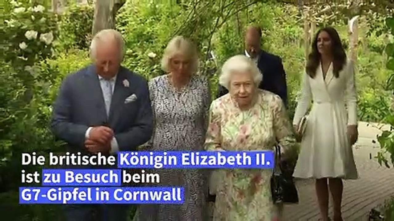Royals zu Gast beim G7-Gipfel in Cornwall