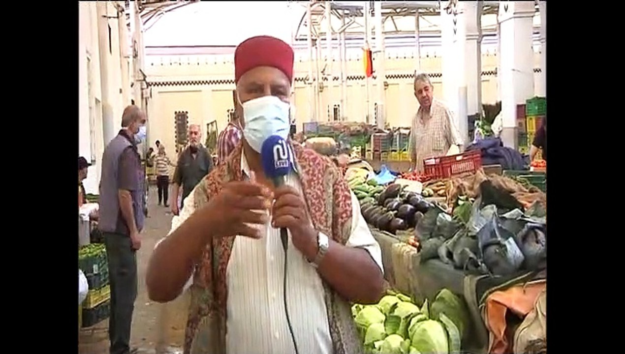 Point Marché au marché central de tunis du Vendredi 11 Juin 2021