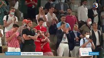 Roland-Garros : une victoire historique pour Novak Djokovic