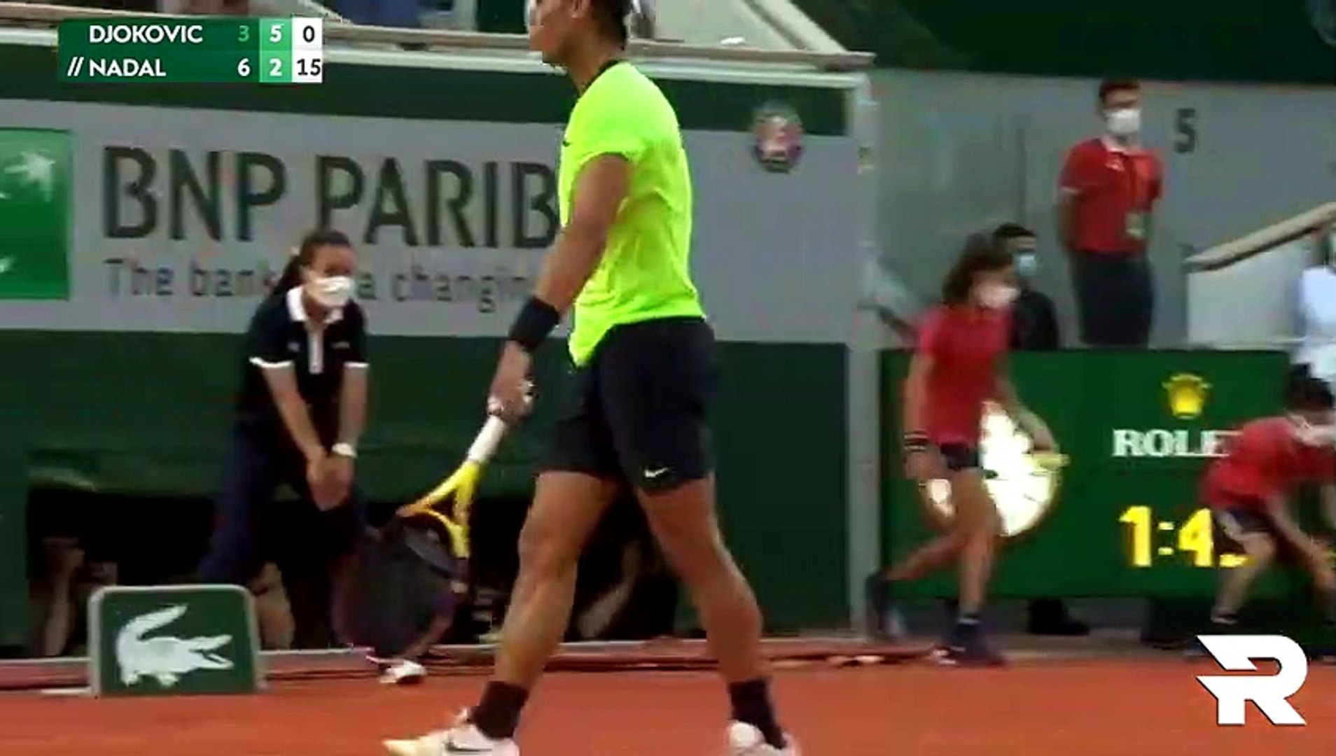 Rafael Nadal vs Novak Djokovic Highlights French Open 2021 (HD)