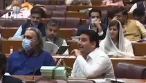PTI members calling Bilawal Bhutto 'Billo Rani' and saying derogative words for him on the floor of NA