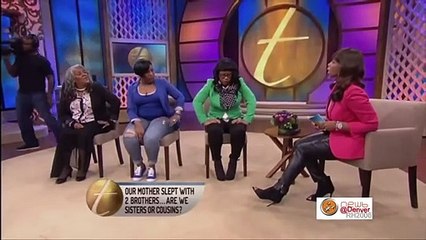 Backstage at Trisha Our Mother Slept With 2 Brothers, they are now at war