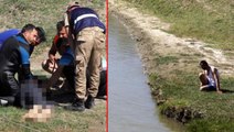 Balık tutmak için sulama kanalına giren 15 yaşındaki çocuk boğularak can verdi